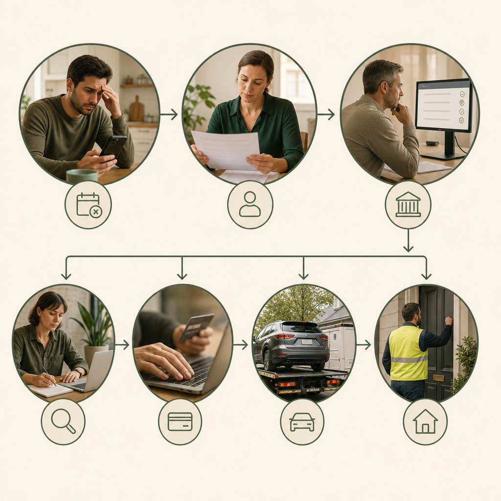 Process for collecting overdue child support in Australia